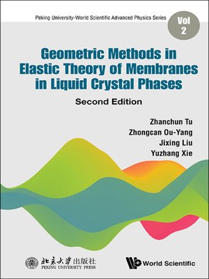 cover image of Geometric Methods In Elastic Theory of Membranes In Liquid Crystal Phases ()
